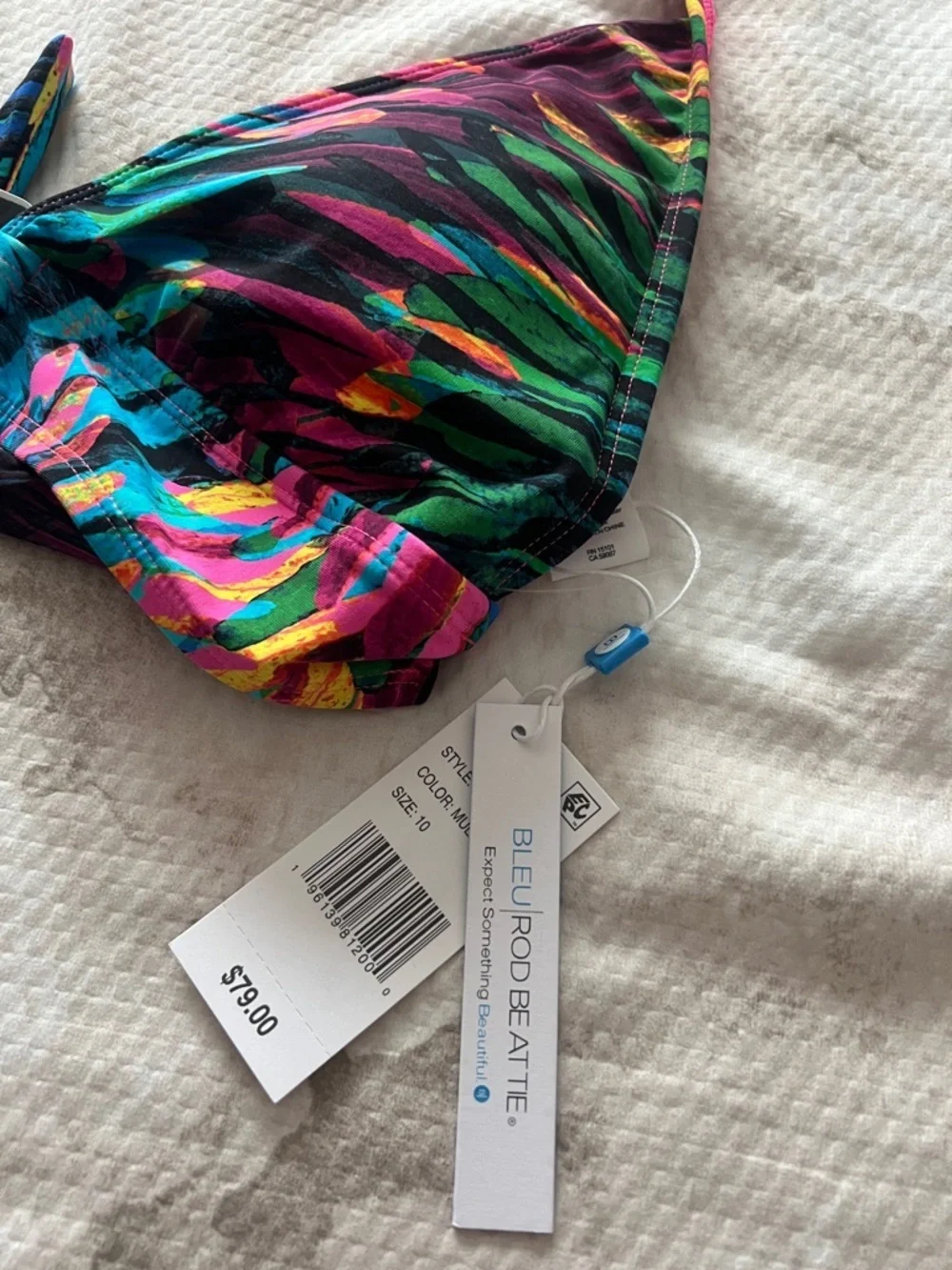Bleu Rod Beattie Wild Thing Women's Banded Halter Bikini Top